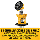 Foco Led Trípode 20v Sin Batería Dewalt Dcl079b 4