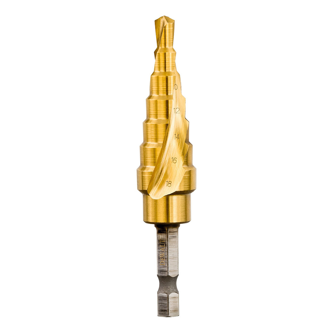 Broca Escalonada 8-10-12-14-16-18mm Dewalt Dt5027-qz 1