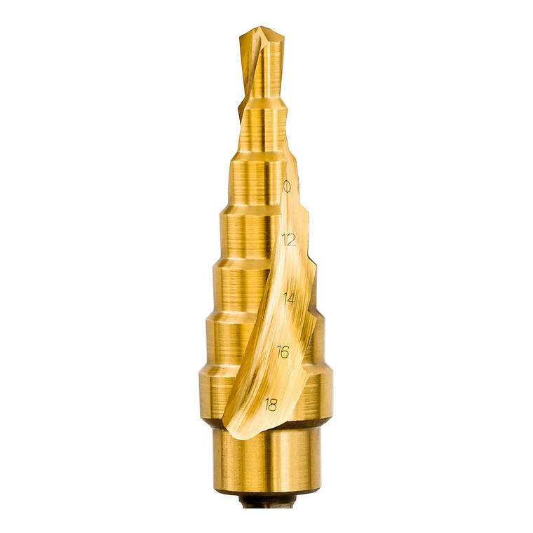 Broca Escalonada 8-10-12-14-16-18mm Dewalt Dt5027-qz 3