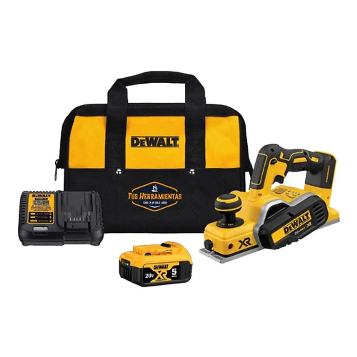 Cepillo Xr 20v Sin Carbones 1 Bat Dewalt Dcp580p1 1