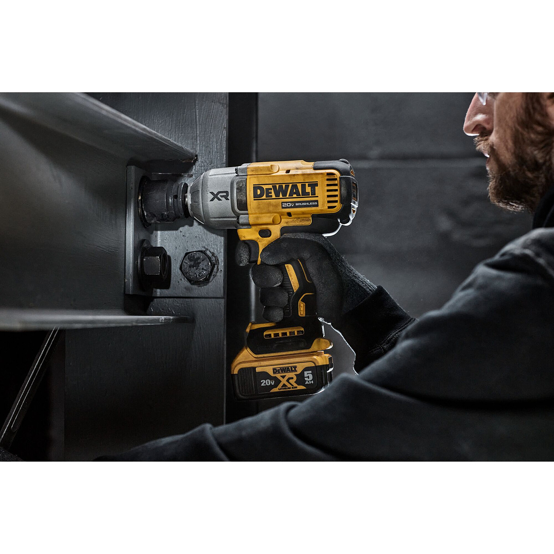 Kit Llave De Impacto 1/2 20v Brushless Dewalt Dcf900p2-b2 5