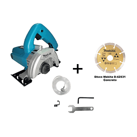 Sierra Mármol 110mm Makita M0400bc + Disco Concreto