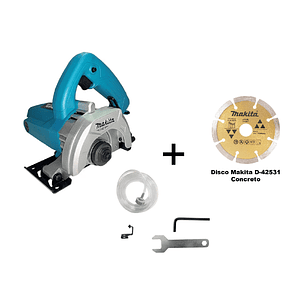 Sierra Mármol 110mm Makita M0400bc + Disco Concreto