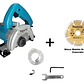 Sierra Mármol 110mm Makita M0400bc + Disco Concreto - Miniatura 1
