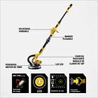 Lijadora De Pared Y Techo 750w Stanley Sw75-b2c 5