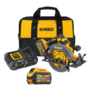 Kit Sierra Circular 7 1/4 + 2b +1c + Accs Dewalt Dcs578t2-b2