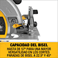 Sierra Circular 7-1/4 20v XR 1 Bat 5ah Dewalt DCS570H1 - Miniatura 5
