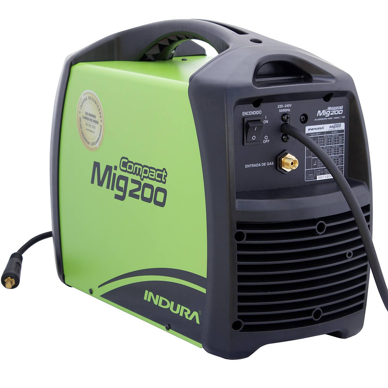 Soldadora Indura Compactmig 200 Proceso Mig/mma/tig) 7