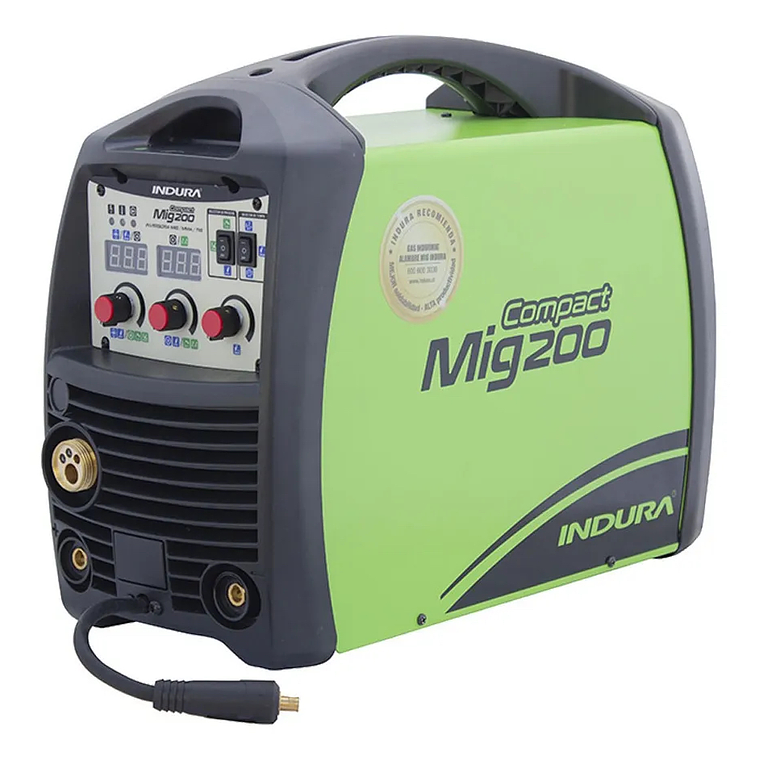 Soldadora Indura Compactmig 200 Proceso Mig/mma/tig) 8