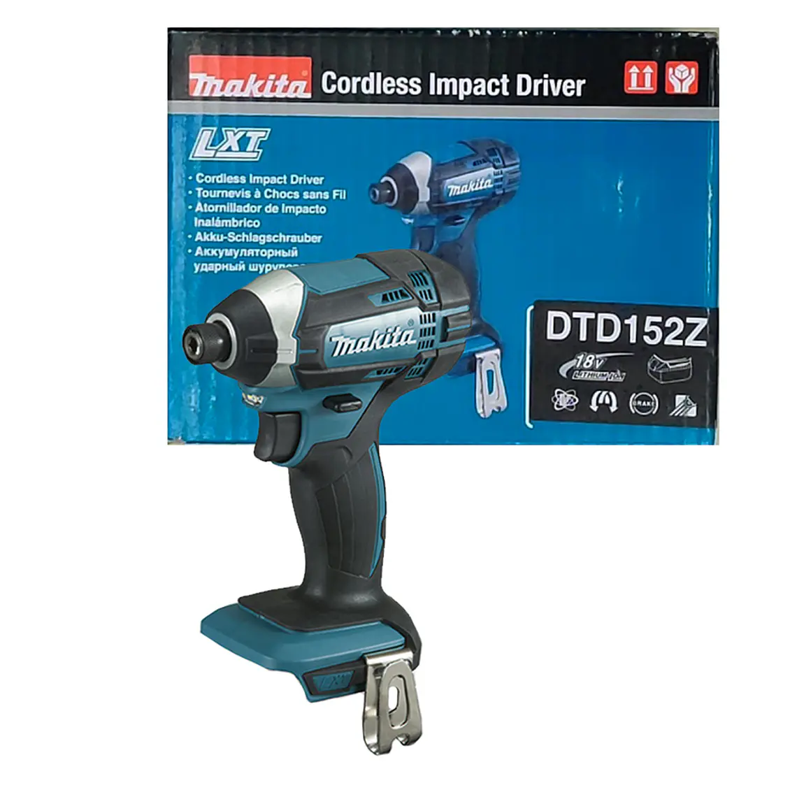 Atornillador Impacto 18v 165 Nm Makita Dtd152z Sin Baterias 5