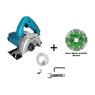 Sierra Mármol 110mm Makita M0400bc + Disco de corte Mármol