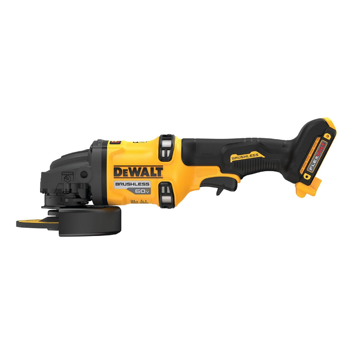 Esmeril Angular 4 1/2 60v Max Flexvolt Dewalt Dcg418b-b2 1