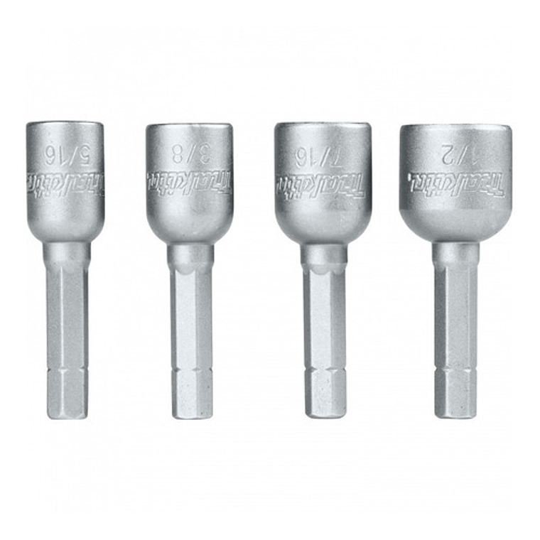 Set Adaptador Magnetico 4 Pzs Makita B-59265 1