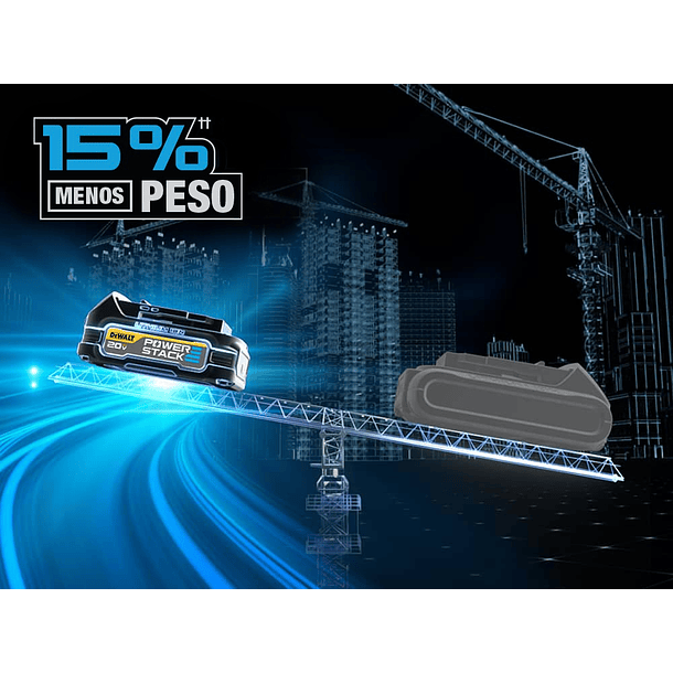 Batería Compacta 5ah 20v Powerstack Dewalt Dcbp520-b3 9