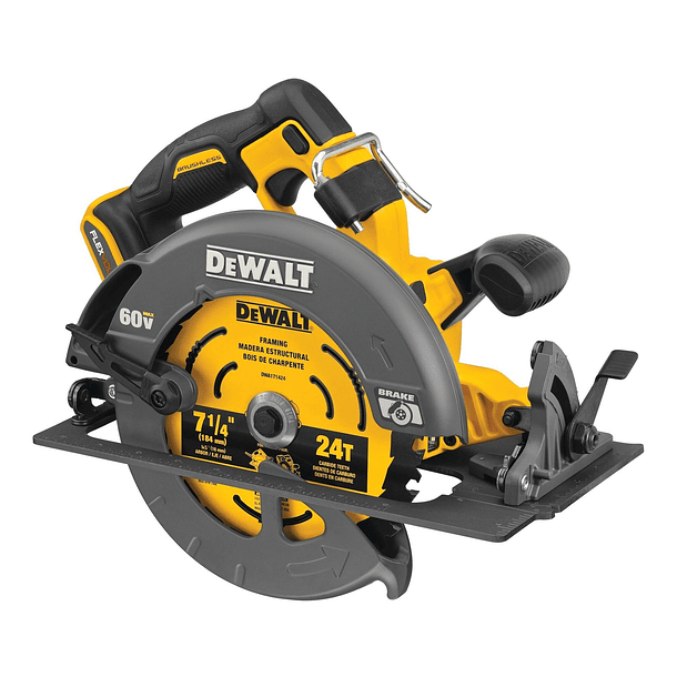 Sierra Circular 7-1/4 60v S/batería Dewalt Dcs578b-b3 3
