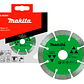 Disco Diamantado Corte Mármol 105x20mm Húmedo Makita D-44367 - Miniatura 1