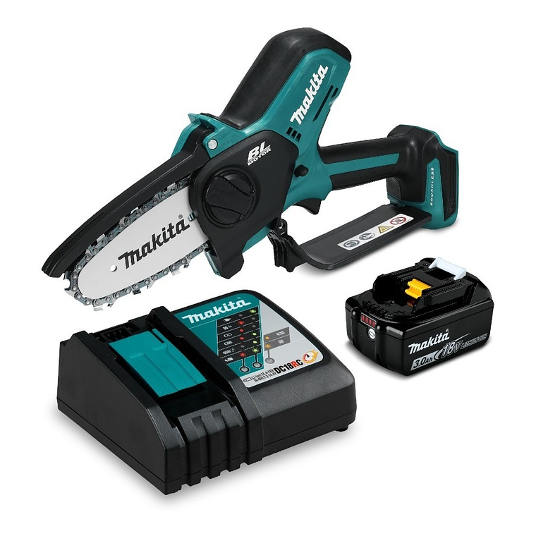 Motosierra de mano 18V Makita DUC101RF01 Makita +Bat+ Carg 2