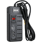Alargador 6 tomas con 2 puertos USB e interruptor On Off 3 m - Miniatura 2
