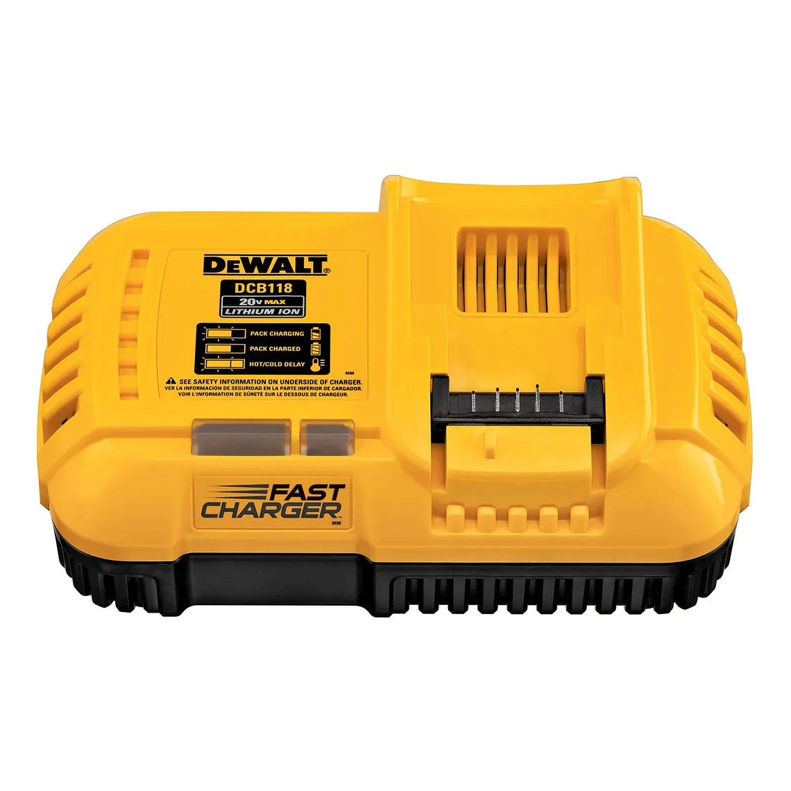 Cargador Flexvolt Litio Ion 20v-60v Dewalt Dcb118-b2 3