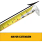 Huincha De Medir 8m/26' Sensor Hcs Stanley 33-428ht - Miniatura 5