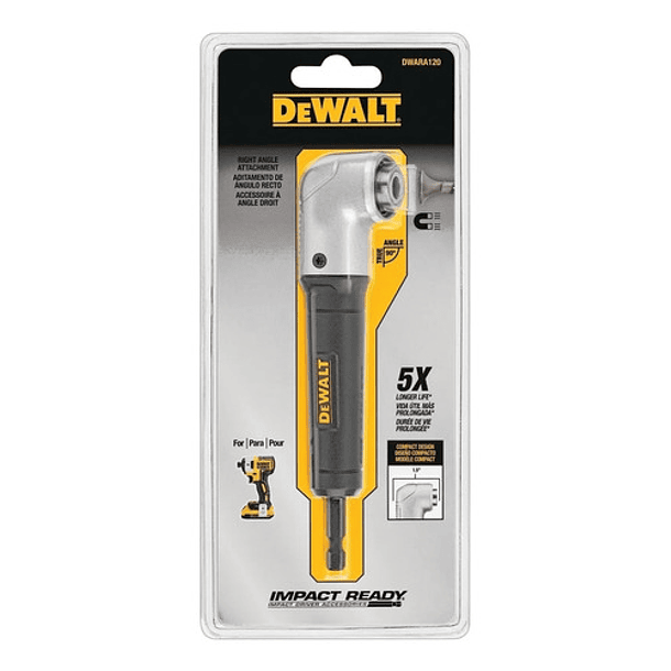 Adaptador Para Atornillar 90° Impact Ready® Negro DWARA120 4