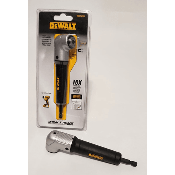 Adaptador Para Atornillar 90° Impact Ready® Negro DWARA120 6