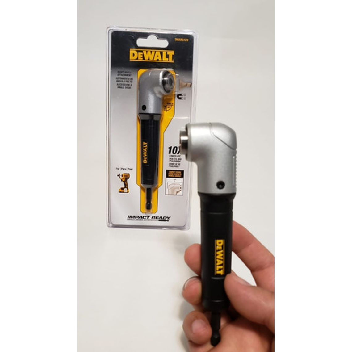 Adaptador Para Atornillar 90° Impact Ready® Negro DWARA120 7