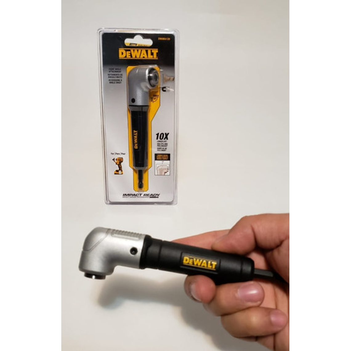 Adaptador Para Atornillar 90° Impact Ready® Negro DWARA120 8