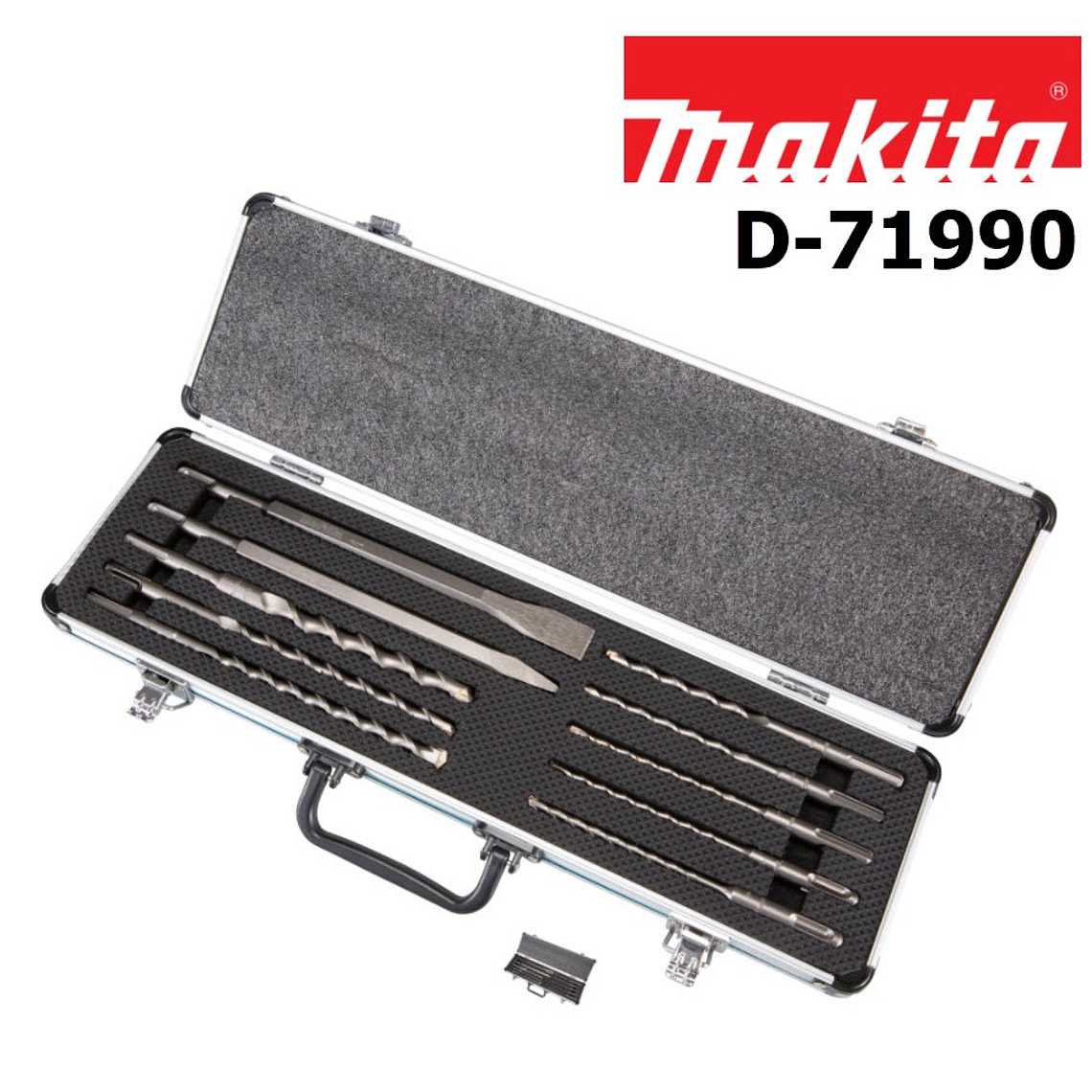 Set De Brocas, Cincel Y Puntos Sds-plus Makita En Maleta 2