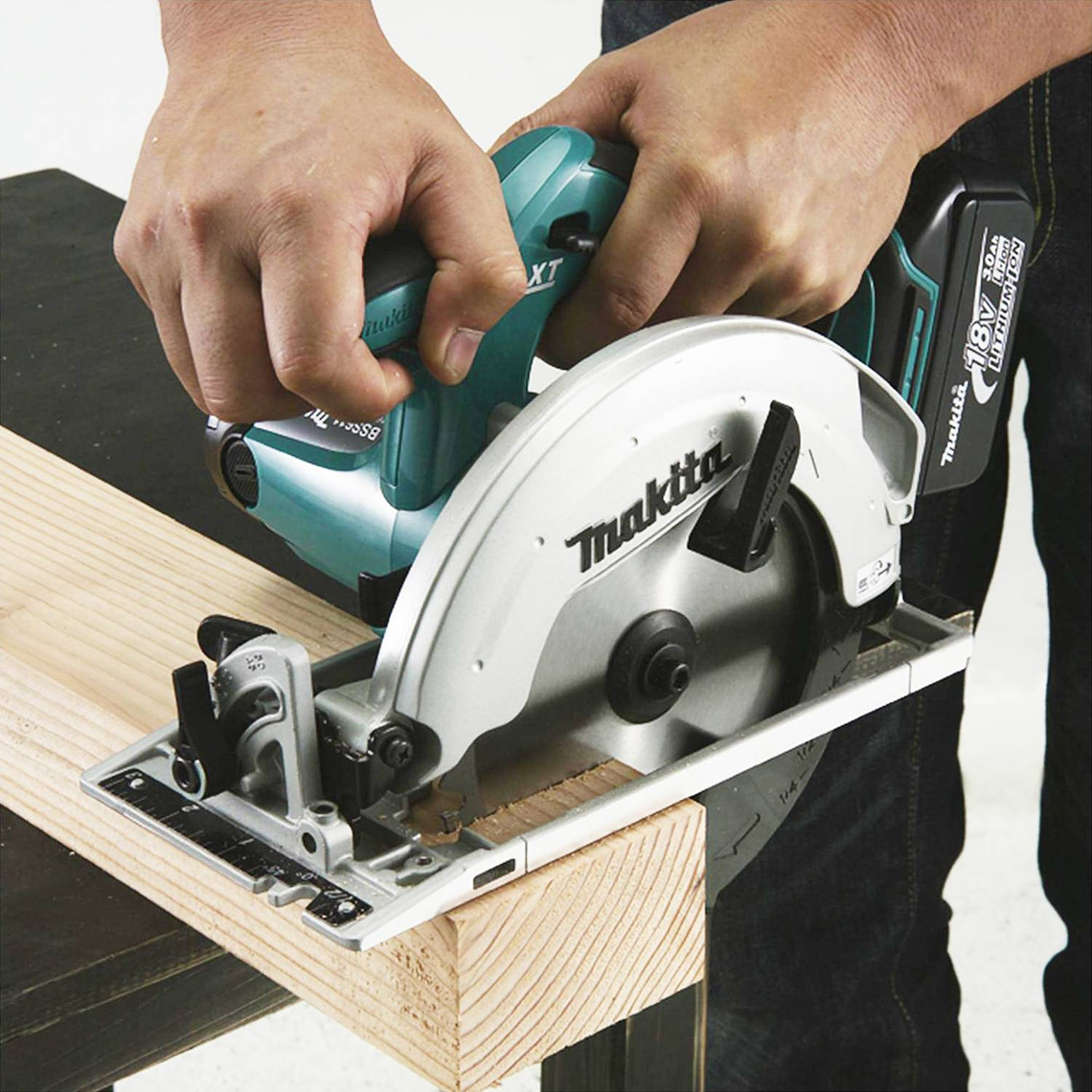 Sierra Circular 18v Inal 165mm 6-1/2'' Makita Dss611 + 1b 3a 7