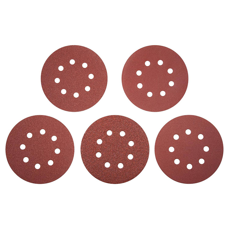 Set 5 Lijas De 5 (125 Mm) Dewalt Dw4307 Grano Surtido 2