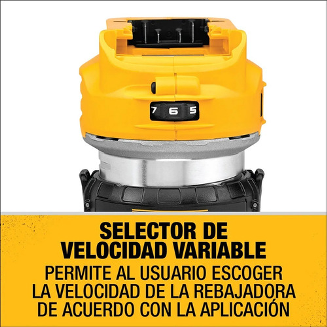 Router Compacto Inalámbrico 20v Max XR Brushless DCW600B 4