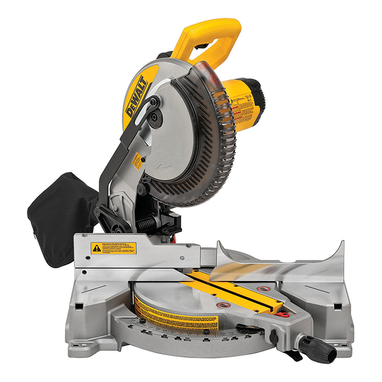 Sierra Ingleteadora Compuesta 10' 1600w Dewalt Dws713-b2 1