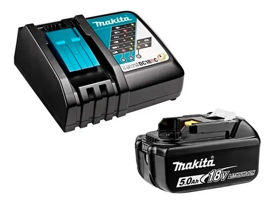 Cargador rápido de batería LXT 18V Litio-ion Makita DC18RC 