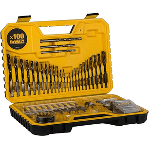 Set 100 Piezas Para Taladrar Y Atornillar Dewalt Dt71563-qz