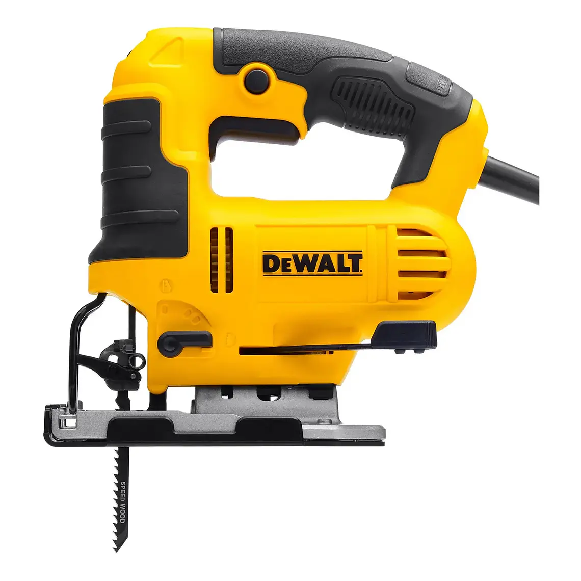 Sierra Caladora 650w Con Acción Orbital Dewalt Dw300-b2c 3