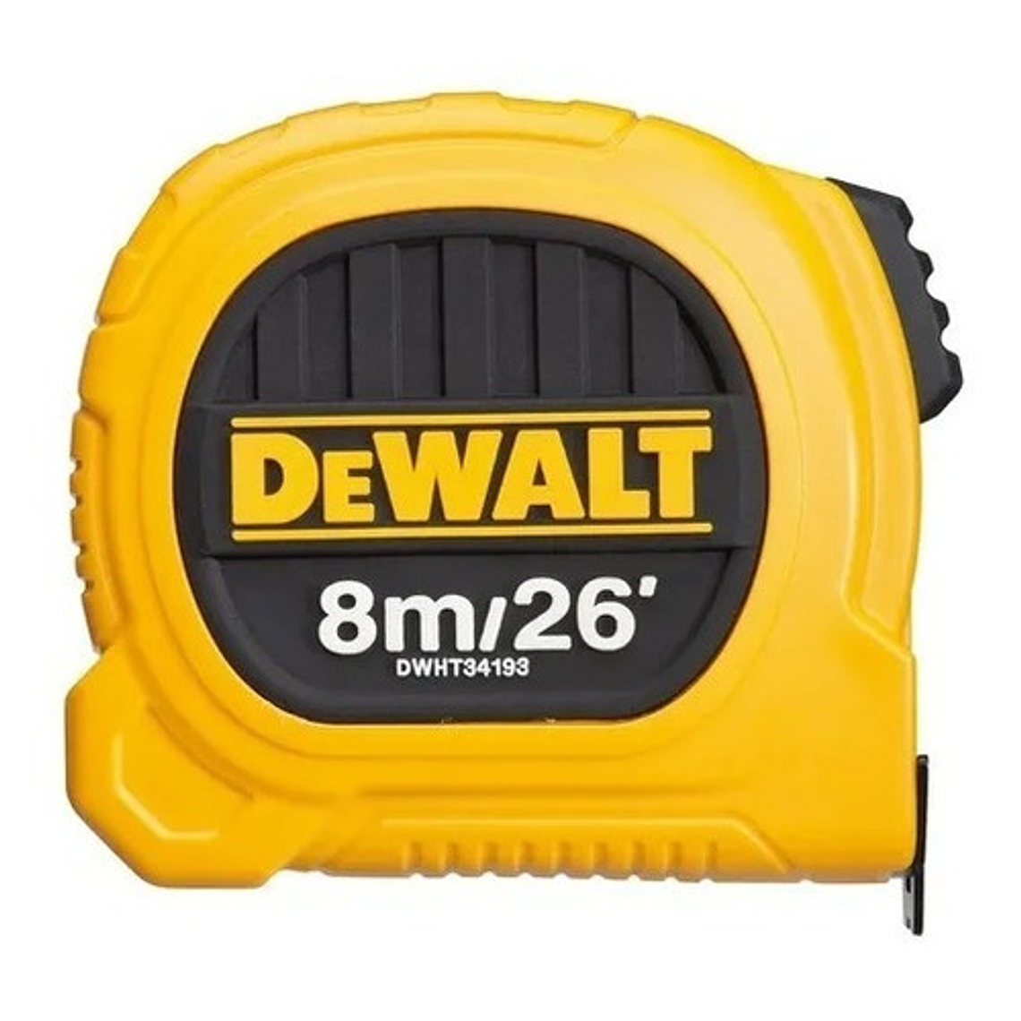 Huincha De Medir 8m/26' Diseño Compacto Dewalt Dwht34193l 1