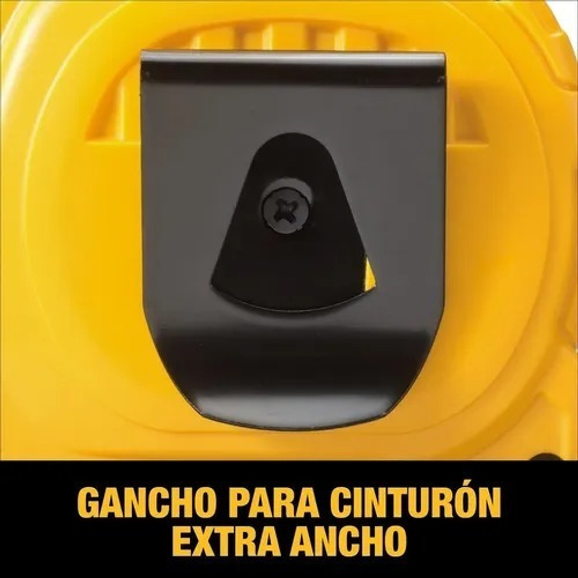 Huincha De Medir 8m/26' Diseño Compacto Dewalt Dwht34193l 5