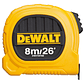Huincha De Medir 8m/26' Diseño Compacto Dewalt Dwht34193l - Miniatura 2