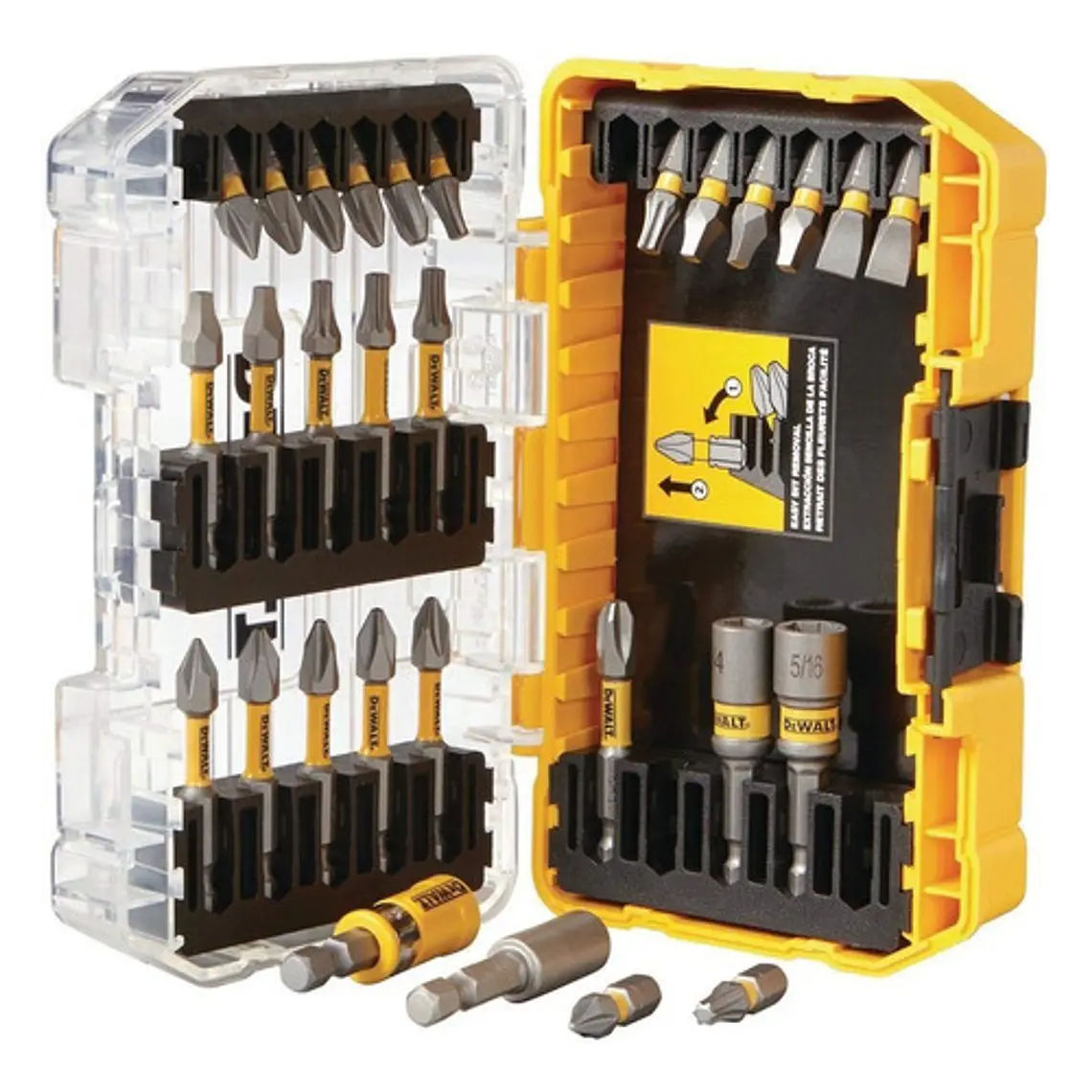Set Juego De Puntas Max Fit Dewalt 30 Piezas Dwamf30 3