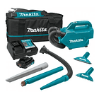 Aspiradora Inalámbrica Portátil 12v Makita Cl121dwa 2