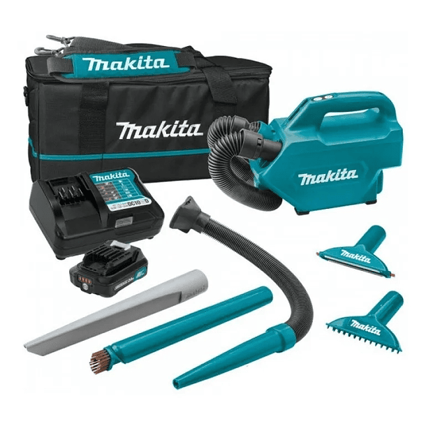 Aspiradora Inalámbrica Portátil 12v Makita Cl121dwa 2