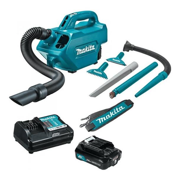 Aspiradora Inalámbrica Portátil 12v Makita Cl121dwa 1