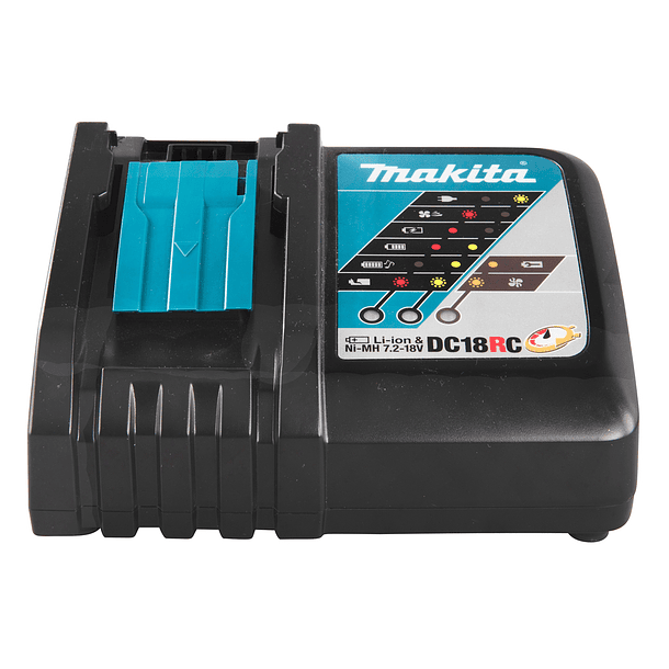 Cargador Rapido De Bateria 18v Lxt Makita Dc18rc 3
