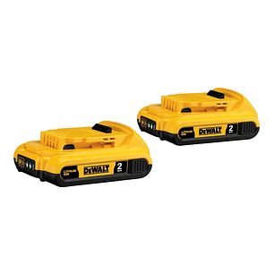 Kit 2 Baterias 20v 2ah Dewalt Dcb203