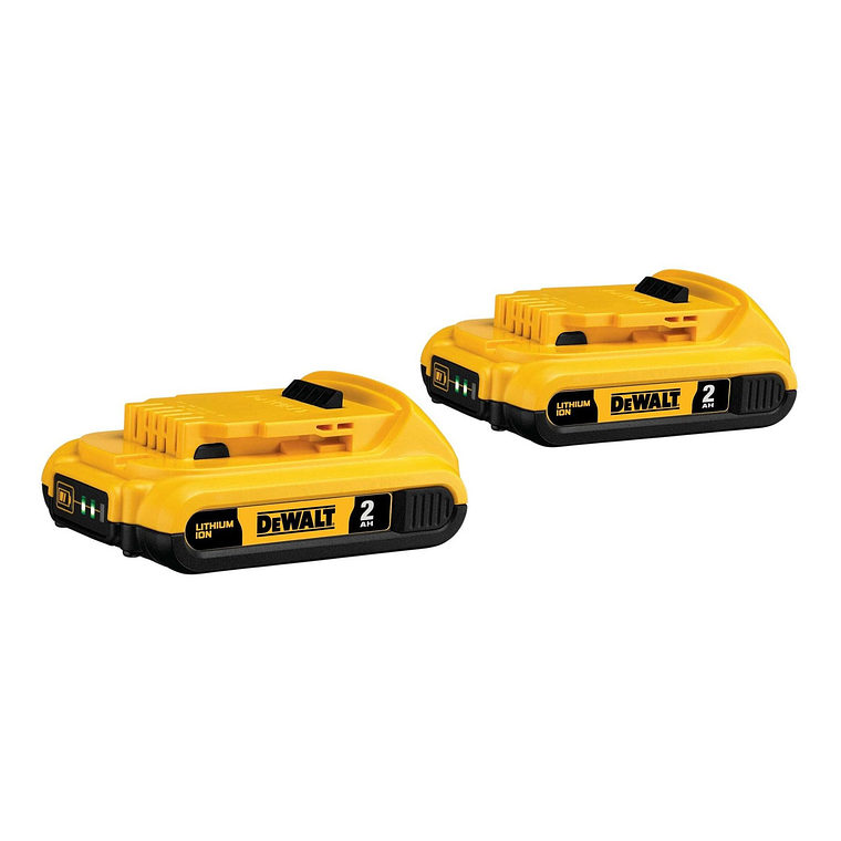 Kit 2 Baterias 20v 2ah Dewalt Dcb203 1