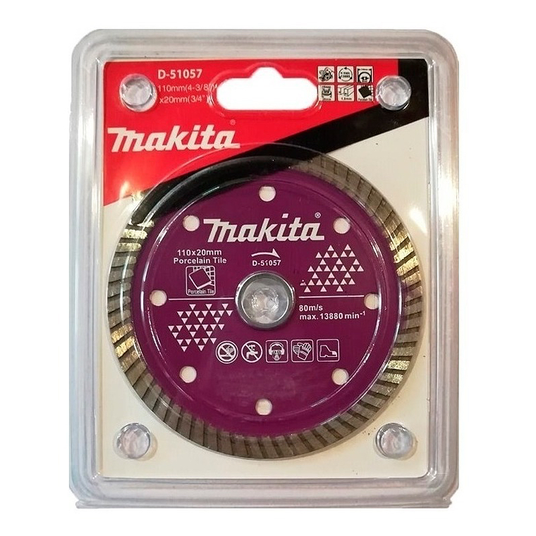 Disco Diamantado Porcelanato 110x20mm Turbo Makita D-51057 3