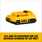 Batería Ion De Litio 20v (2,0 Ah) Dewalt Dcb203-b3 - Miniatura 4