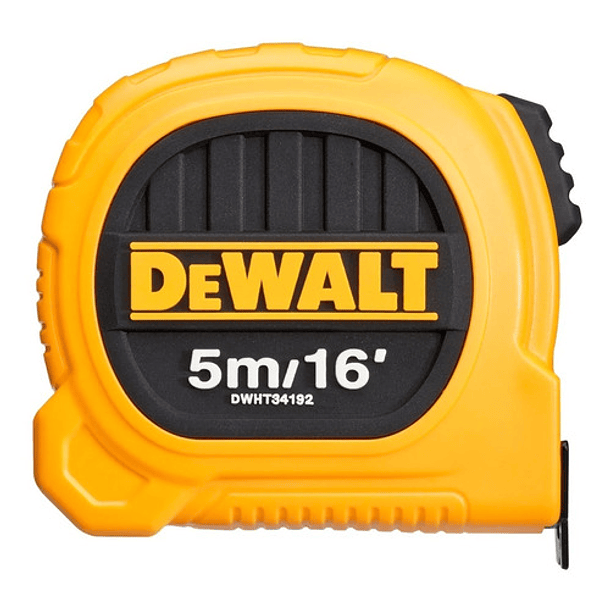 Huincha De Medir 5m/16' Diseño Compacto Dewalt DWHT34192L 1