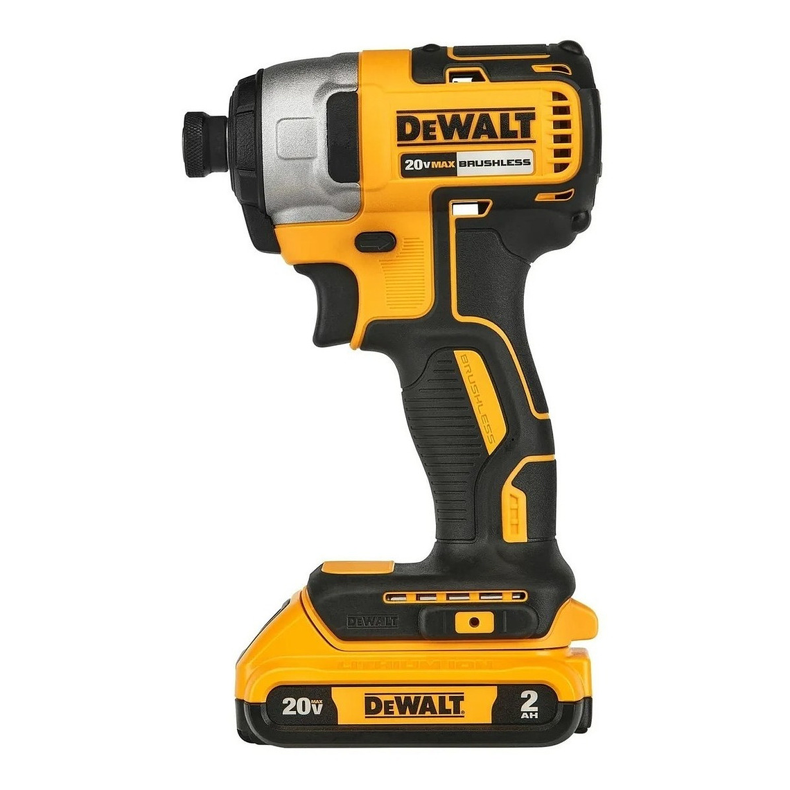 Kit Atornillador de impacto + Taladro Inalámbrico 20v Max... 4